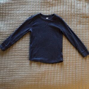 Old Navy Dark Blue Kids Long Sleeve Tee